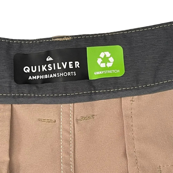 Quiksilver Amphibian Dry Flight Hybrid Shorts Size 38 - Picture 9 of 13